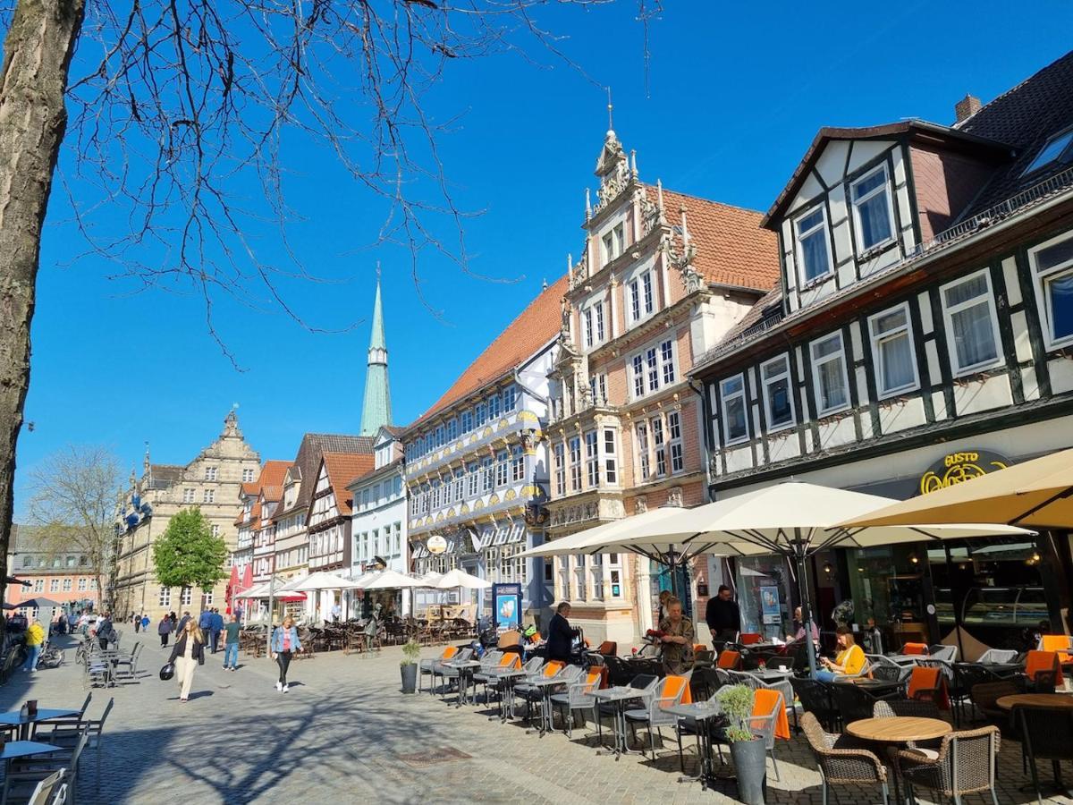 Charysma - Weserufer, Stylish, Schlafzimmer Mit Smart-Tv, 2 Parkplaetze Hamelin Exterior foto